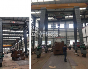 山東-電動輪胎葫蘆門機(jī)-MHLT32t-8m